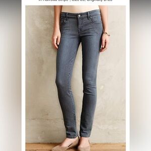 Anthropologie "Level 99 Liza Skinny Jeans in Railroad Stripe" size 30